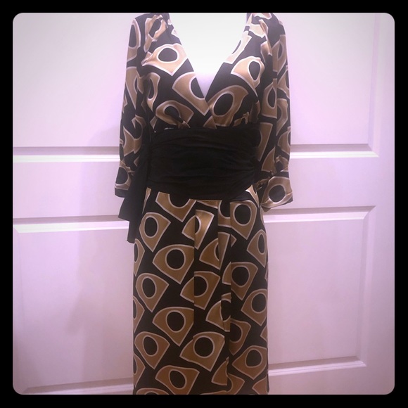 DIANE VON FURSTENBERG silk wrap dress - Picture 7 of 7